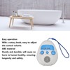 Waterproof Shower Radio, Splash-proof AM FM Radio with Rotary Knob,
