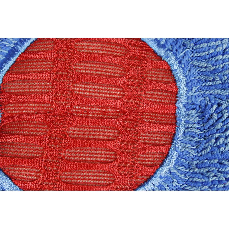 CleanAide Spot Cleaning Twist Yarn Microfiber Mop Pad with Scrubber