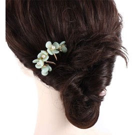 Hair Fork Clip, Chinese Style Vintage Hair Stick Hairpin U Shaped Hairpin Hair Pin, Fork Sticks Side Hair Comb, 4 Prong Hair Bun Hairpin, Hair Fork