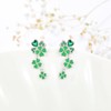 Dreamboat St Patricks Day Earrings for Women Four Leaf Clover
