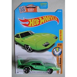 Hot Wheels 2016 Muscle Mania '69 Dodge Charger Daytona 124/250, Green
