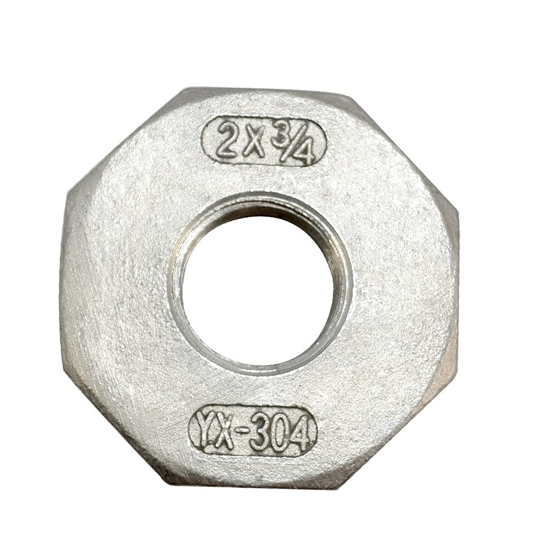 2" Male x 3/4" Female Thread Reducer Bushing Pipe Fitting,