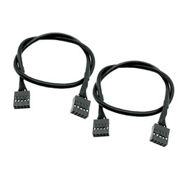 USB 2.0 9-pin Female to USB 2.0 9-pin Female Adapter Cable for Internal motherboards(2 Pieces)