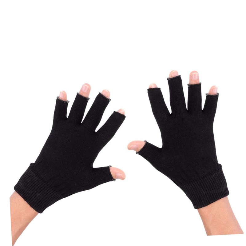 Baluue 1 Pair Moisturizing Gel Gloves Hands Whitening Care Beauty