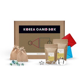 EasyCookAsia Korea Game Box I DIY Dalgona Set with 3 Nostalgic Korean Games & Instructions