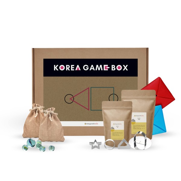EasyCookAsia Korea Game Box I DIY Dalgona Set with 3