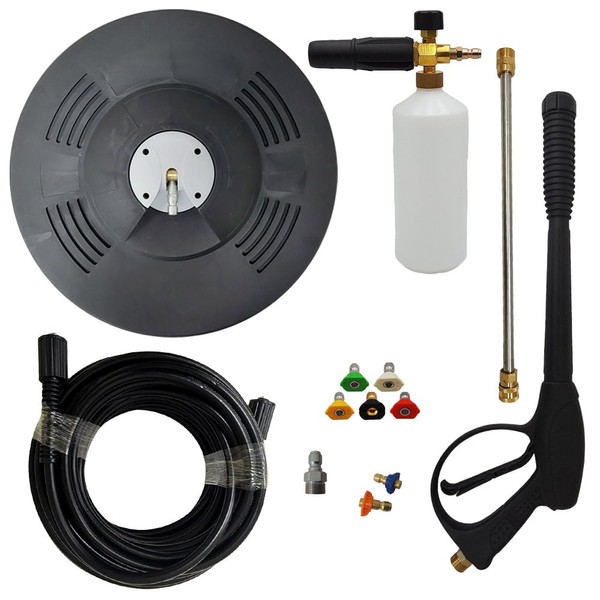 proven part 15" Surface Cleaner 3200 Psi, Hose M22 X