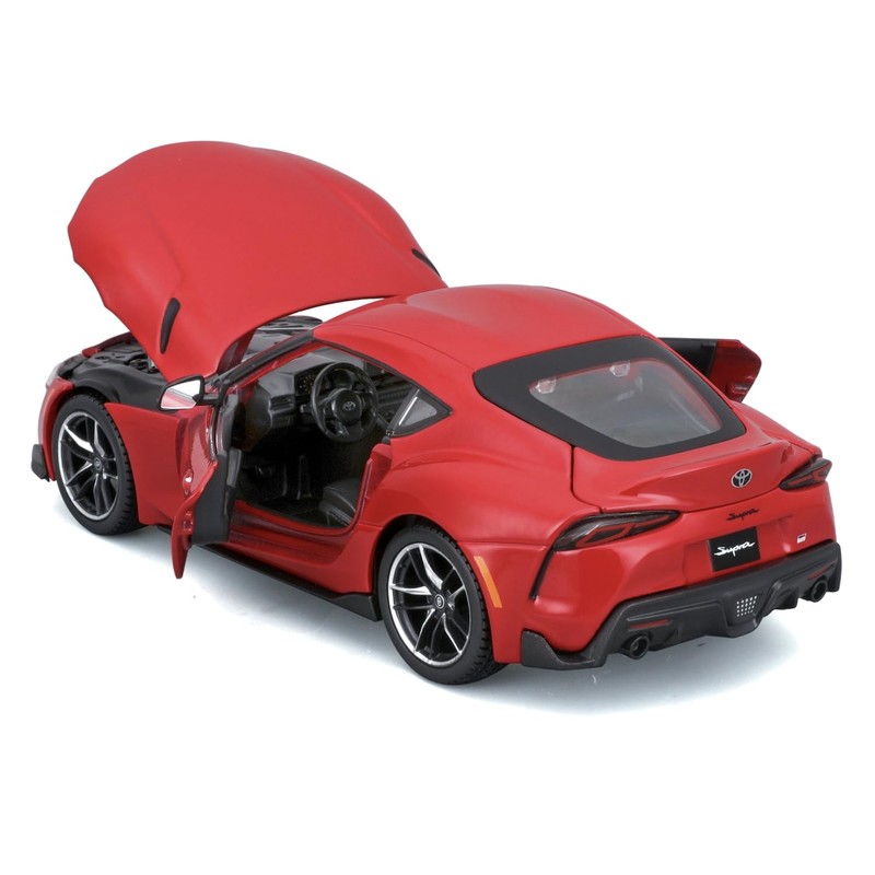 Maisto 1/24 Toyota Supra GR Red / Diecast Car Mini