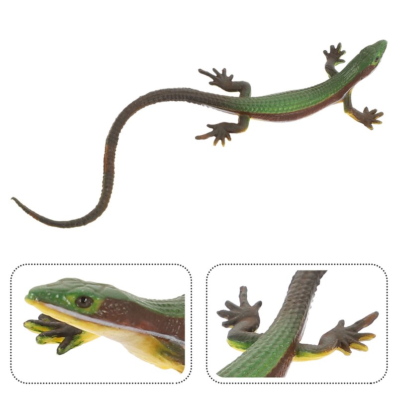 STOBOK Simulation Lizard Model Lizard Toy Lizard Party Ornament Lizard