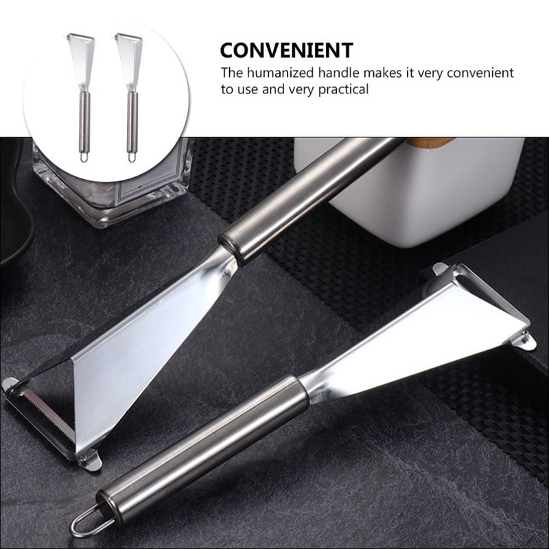 OSALADI Fruit Carving Knife Engraving Blades: 2pcs Stainless Steel V-