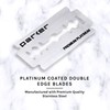 Parker Open Comb Double Edge Safety Razor – Heavyweight Chrome