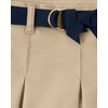 Gymboree,and Toddler Twill Pleated Skort,Tan,7