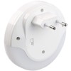 Luminea USB Power Supply: LED Socket Night Light with PIR