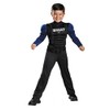 Disguise Swat Toddler Muscle Costume, Small/2T by Disguise, black