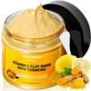 Hicream Turmeric Vitamin C Clay Mask with Kaolin Clay and