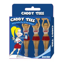 Longridge Caddy Golf Tee (Pack of 3) - Pink