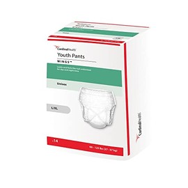 Curity Youth Pants Youth Pull-On Diapers Size Large/X-Large Case/56 (4 bags of 14)