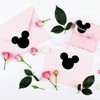 90 Pack Vinyl Chalkboard Stickers Mouse Head Stickers 2.97 x
