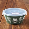 Minorutouki Mino Ware Plantary Lightweight Straight-Sided Small Bowl M Flower