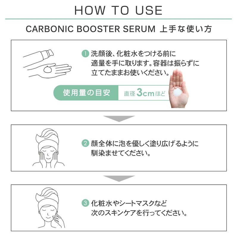 PLuS Carbon Booster Serum, 3.2 oz (90 g), Carbonic Serum,