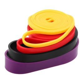 KOMBIUDA Versatile Fitness Tool 4pcs Resistance Bands Set Pull up Assistance Heavy Duty Exercise Bands for Men Women Yoga