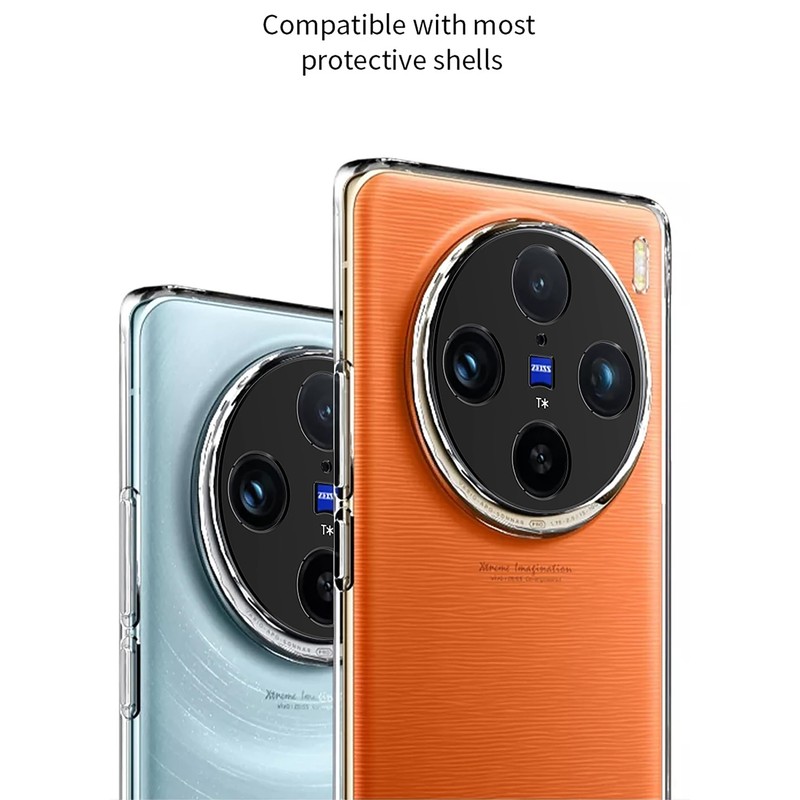 GIOPUEY Camera Screen Protector Compatible with Vivo X100 Pro, Pack