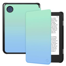 Fintie Case for Tolino Shine Color/Shine 5(2024)/Shine 4(2022) & Kobo Clara Colour/Clara BW(2024)/Clara 2E(2022) eReader - Ultra Thin Case with Auto Sleep/Wake and Magnetic Closure, Colour Gradient
