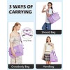 Gifts for Women & Girls-Initial Duffle Bag for Travel, Carry