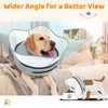 Supet Raised Inflatable Dog Cone Alternative Collars for After Surgery,