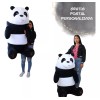 Teddy Babys Oso Panda Sentado Escandaloso Peluche Ultrasuave X 1