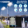 LINEBA Solar Wall Lights Pathway Motion Sensor 11000W 1028 LED