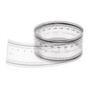 sourcing map Film Flexible Ruler 120 cm 0.1 mm Scale