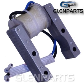 GlenParts DC 12V Heavy Duty Magneto Stator Coil 49cc 50cc 66cc 80cc 2 Stroke Engine Motors