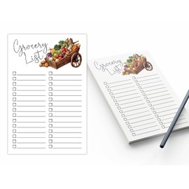 Grocery List Notepad, Shopping List, Meal Plan, Weekly Groceries, Grocery Store, Meal Planning