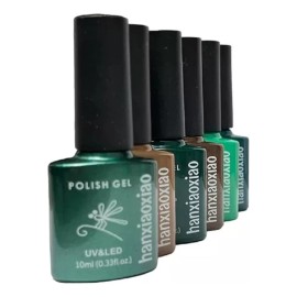Gelish Set Esmaltes Caja 12 Gel Polish 3 Pasos Yuan