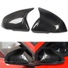 1 Pair Side Mirror Cap Cover Standard Carbon Fiber Glossy