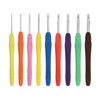 9 Pcs Crochet Hooks Set Ergonomic Handle Extra Long Extreme