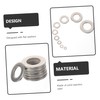 ULTECHNOVO 1set Stainless Steel Flat Washer Assortment Kit High-Strength Lock