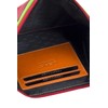 Multicolour LEAS Bank Bag Wallet in Real Leather, Colourful –