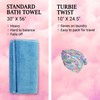 Turbie Twist Microfiber Hair Towel (2 Pack) Paisley