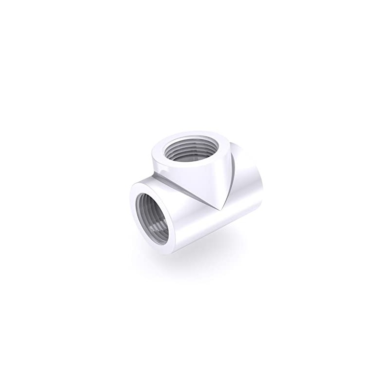 Bykski G 1/4in. Triple Female 90 Degree T Adapter Fitting