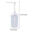 Qianly Quantitative Squeeze Bottle Sauce Pump Dispenser Pump Container Honey