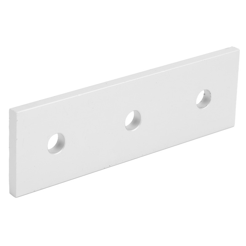 10pcs Aluminum Flat Connecting Joining Plate Flat Straight Mending Joining