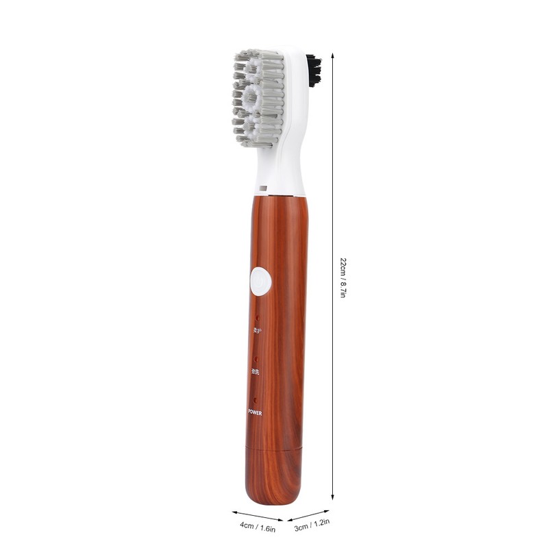 Portable USB Mini Handheld Electric Acoustic Vibration Shoe Brush Shoes