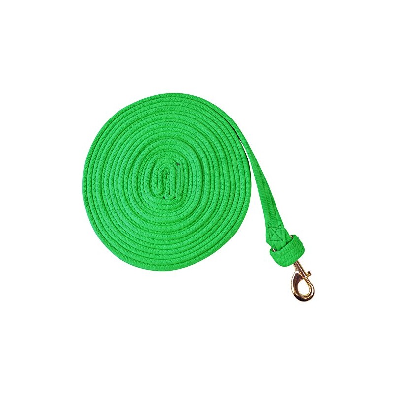 JumpTec Unisex's 520109028 Fluo Exercise Lunge, Neon Green, 8 m