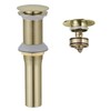 BWE Bathroom Vessel Sink Drain Stopper with Overflow One Piece