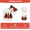 Artoid Mode Red Trees Christmas Decoration Christmas Table Runner Winter