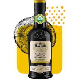 Mazzetti L'Originale Organic Balsamic Vinegar of Modena, Organic & Aged, 3 Leaf, 8.45 Ounce