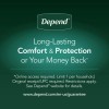 Depend Night Defense Incontinence Underwear for Women,Adult Diapers,XL,12 Count