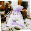 ULTECHNOVO 50pcs Lavender Sachet Bags Empty Drawstring Mesh Pouches for